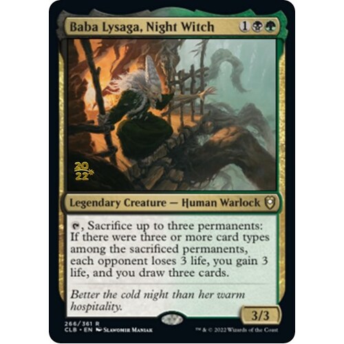 Baba Lysaga, Night Witch - PRE