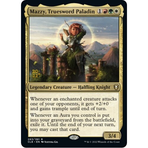 Mazzy, Truesword Paladin FOIL - PRE