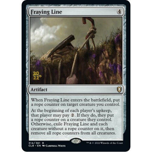Fraying Line FOIL - PRE