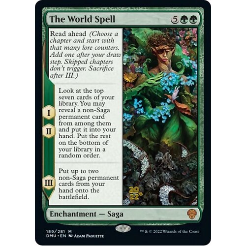 The World Spell FOIL - PRE