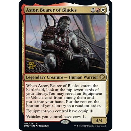 Astor, Bearer of Blades FOIL - PRE