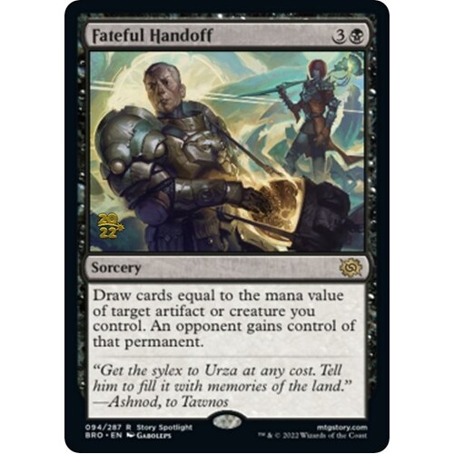 Fateful Handoff FOIL - PRE