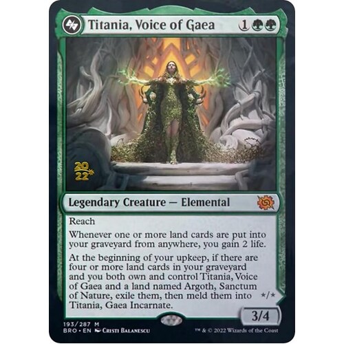 Titania, Voice of Gaea - PRE