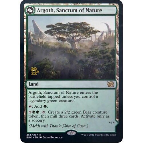 Argoth, Sanctum of Nature - PRE