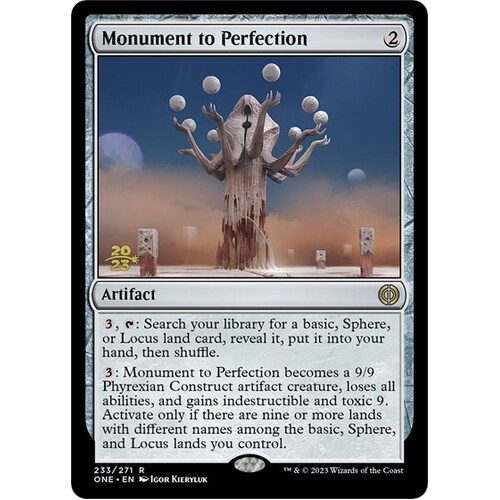 Monument to Perfection - PRE