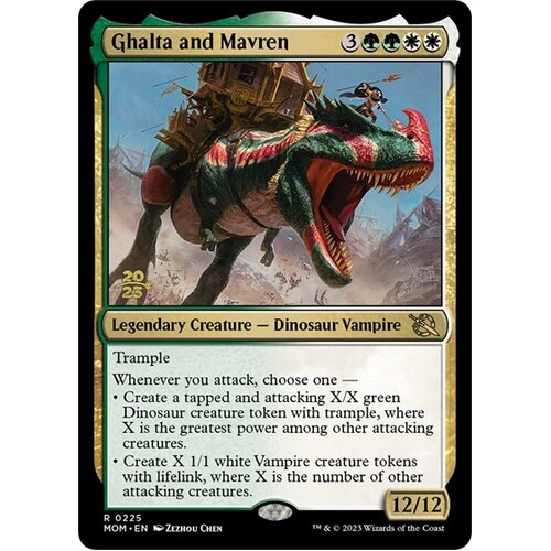 Ghalta and Mavren FOIL - PRE