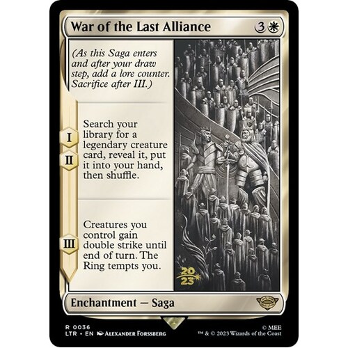 War of the Last Alliance - PRE