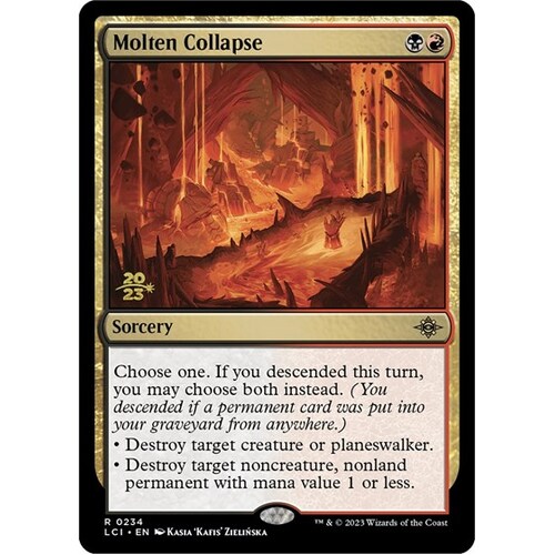Molten Collapse FOIL - PRE
