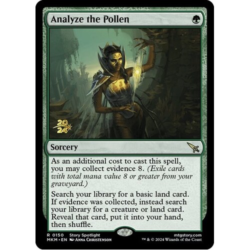 Analyze the Pollen - PRE