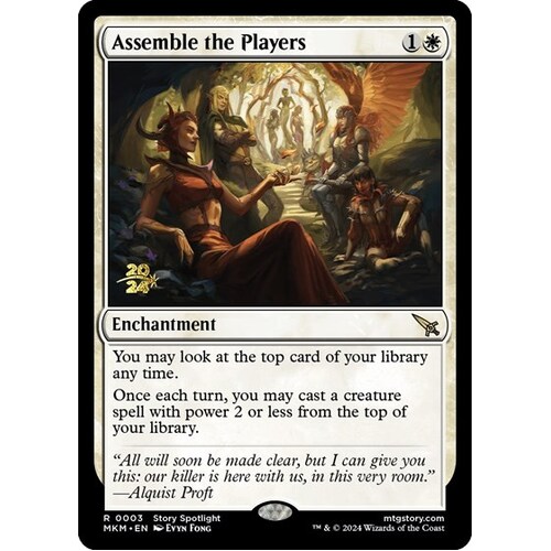 Assemble the Players - PRE