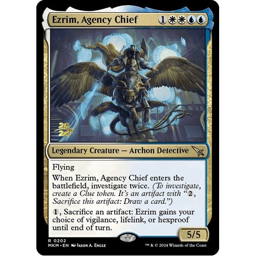 Ezrim, Agency Chief - PRE