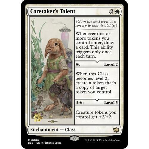 Caretaker's Talent - PRE