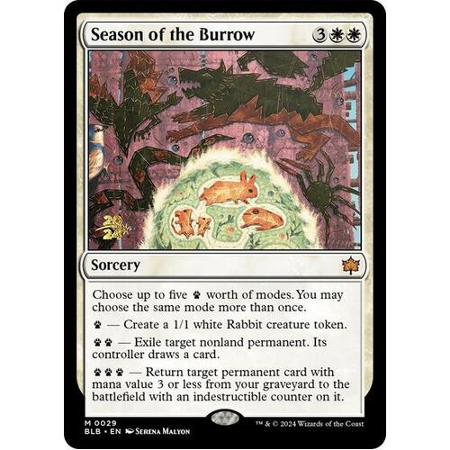 Season of the Burrow - PRE