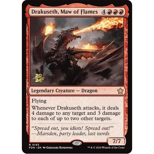 Drakuseth, Maw of Flames (FDN) - PRE