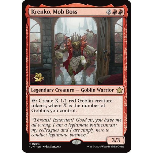 Krenko, Mob Boss - PRE