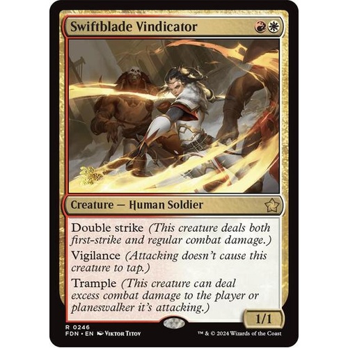 Swiftblade Vindicator (FDN) - PRE