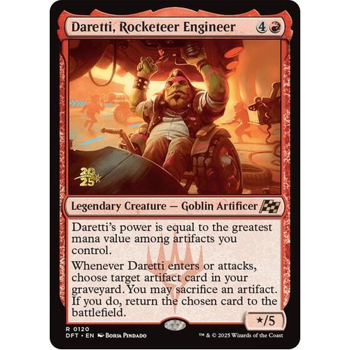 Daretti, Rocketeer Engineer - PRE