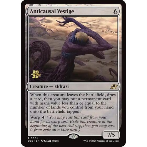 Anticausal Vestige - PRE