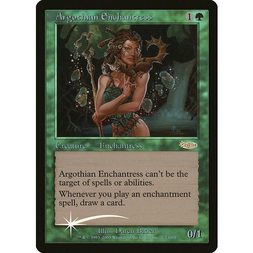 Argothian Enchantress Judge Promo FOIL