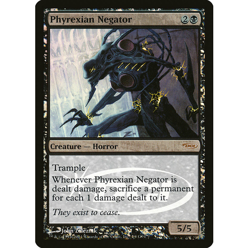 Phyrexian Negator Judge Promo FOIL