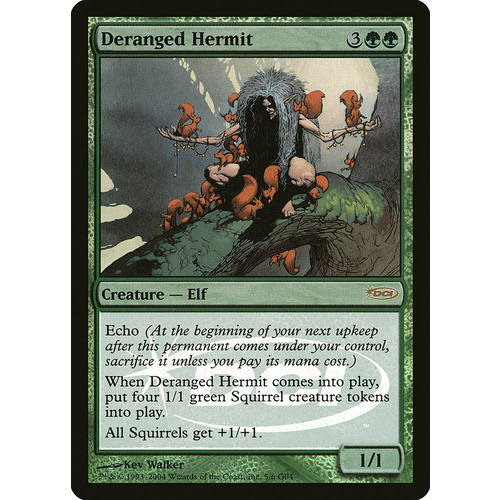 Deranged Hermit Judge Promo FOIL