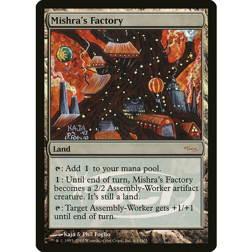 Mishra's Factory Judge Promo FOIL