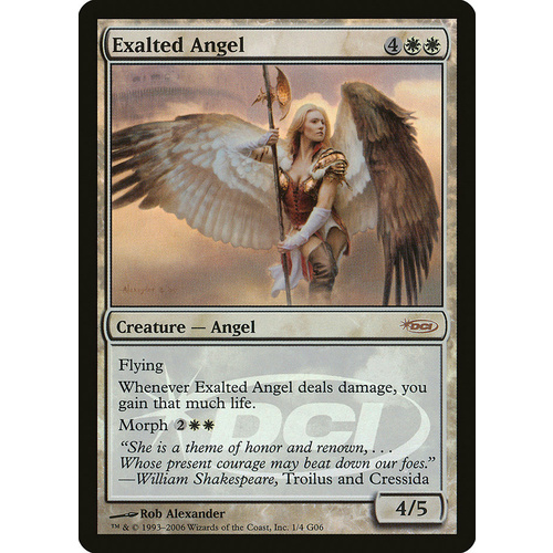 Exalted Angel Judge Promo FOIL