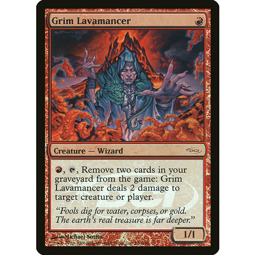 Grim Lavamancer Judge Promo FOIL