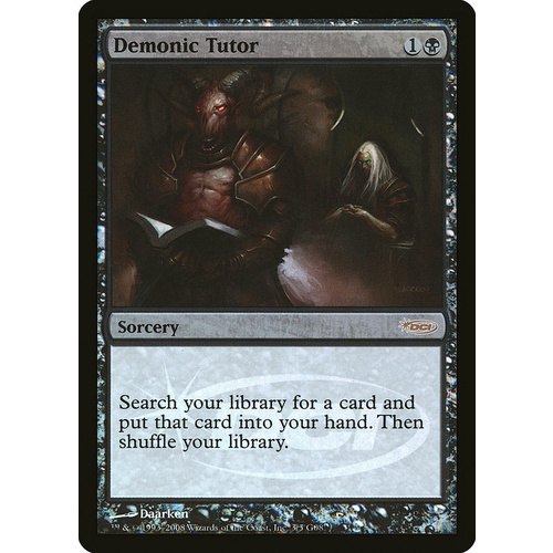 Demonic Tutor Judge Promo FOIL