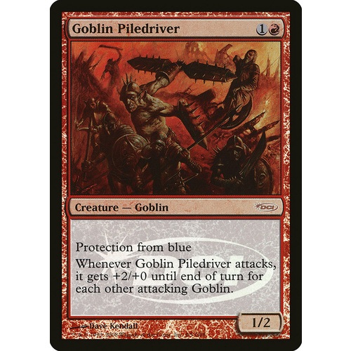 Goblin Piledriver Judge Promo FOIL