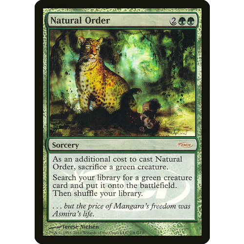Natural Order Judge Promo FOIL