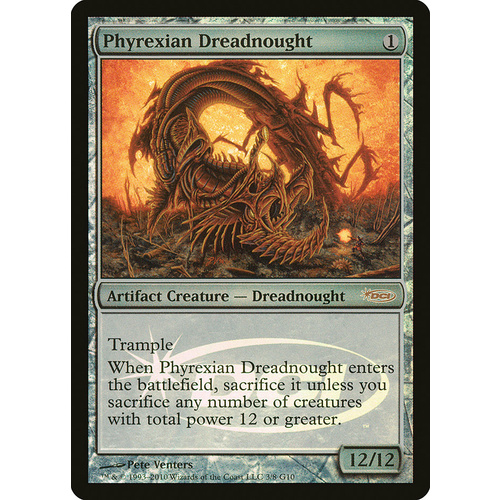 Phyrexian Dreadnought Judge Promo FOIL