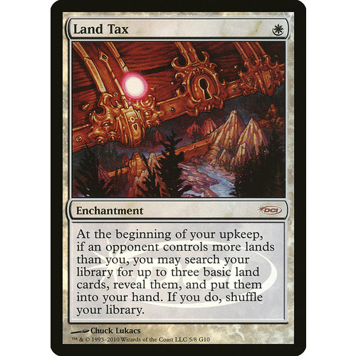 Land Tax Judge Promo FOIL