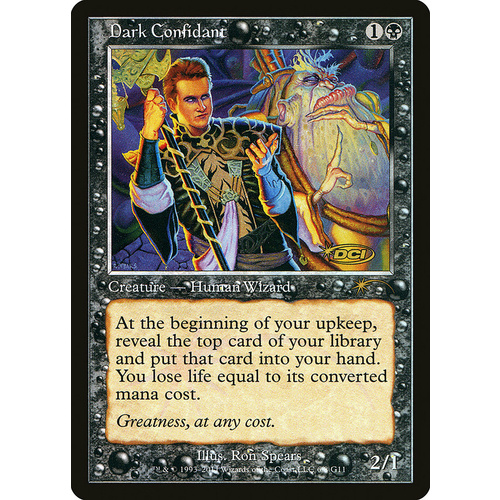 Dark Confidant Judge Promo FOIL