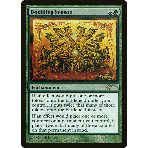 Doubling Season Judge Promo FOIL
