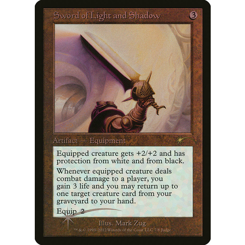 Sword of Light and Shadow Judge Promo FOIL