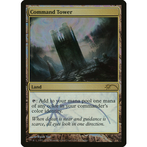 Command Tower Judge Promo FOIL