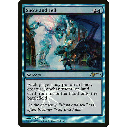 Show and Tell Judge Promo FOIL