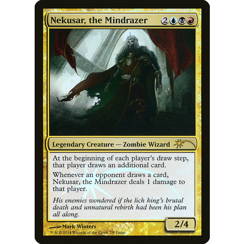 Nekusar, the Mindrazer Judge Promo FOIL