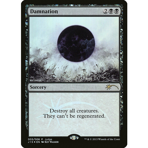 Damnation Judge Promo FOIL