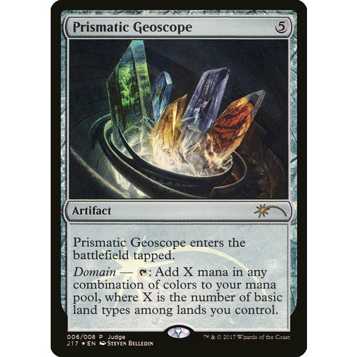 Prismatic Geoscope Judge Promo FOIL