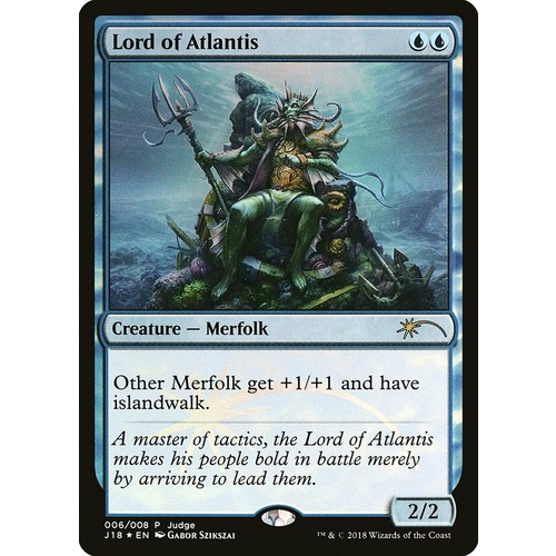 Lord of Atlantis Judge Promo FOIL