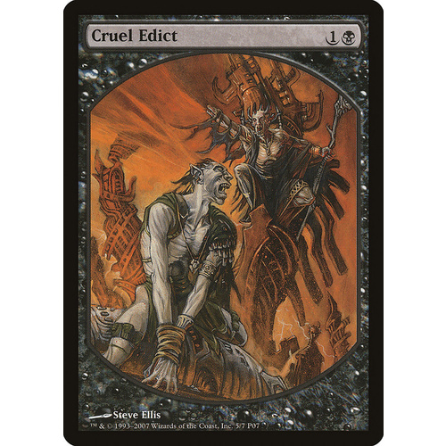 Cruel Edict - Full Art Promo