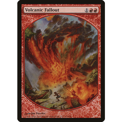 Volcanic Fallout - Full Art Promo