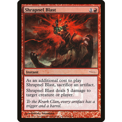 Shrapnel Blast FNM FOIL
