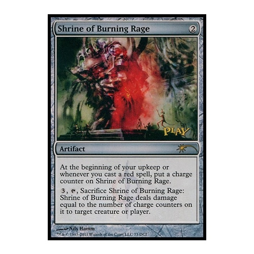 Shrine of Burning Rage FOIL
