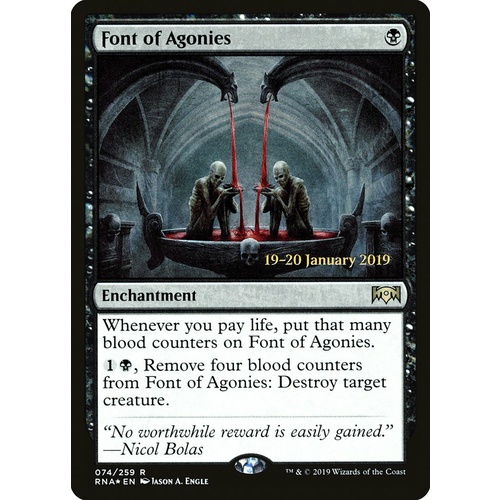 Font of Agonies Pre-Release FOIL - RNA