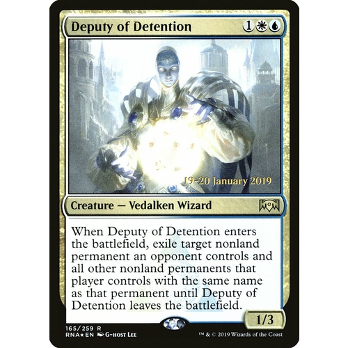 Deputy of Detention Pre-Release FOIL - RNA