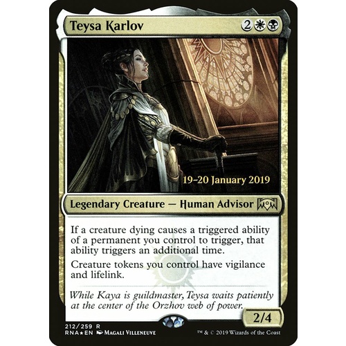 Teysa Karlov Pre-Release FOIL - RNA