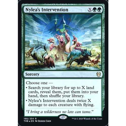 Nylea's Intervention (Prerelease) FOIL - THB